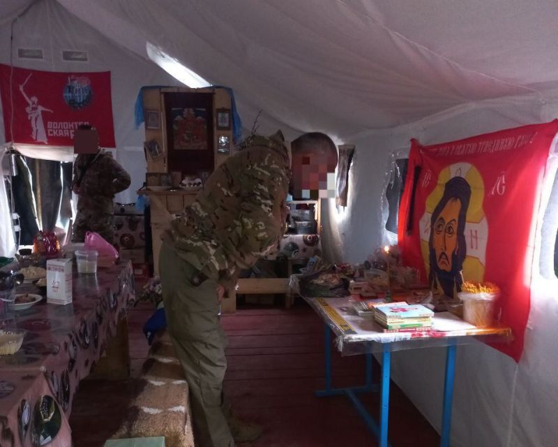 Военнослужащим из Бурятии в зоне СВО предоставили возможность помолиться
