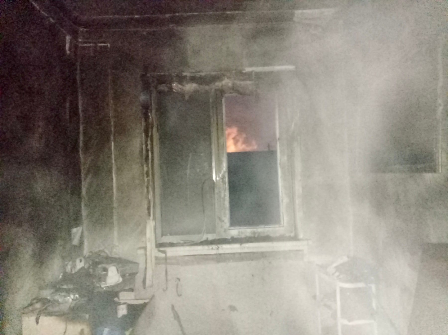 В Бурятии причиной крупного пожара стали натяжные потолки