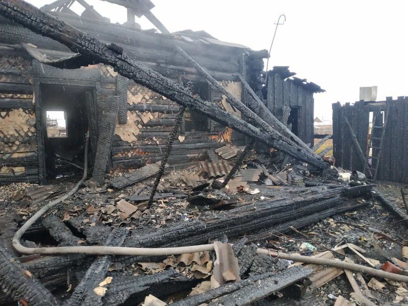 Еще один человек погиб на пожаре в Бурятии Еще один человек погиб на пожаре в Бурятии