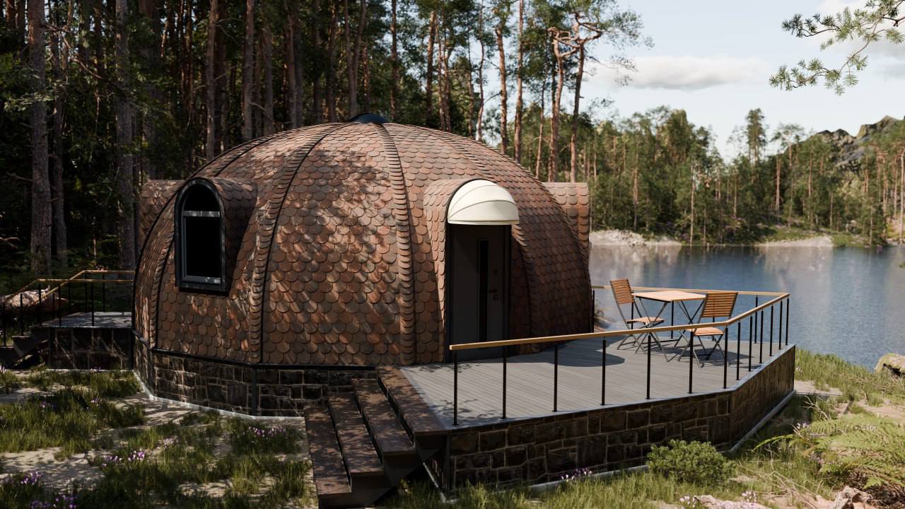 В Бурятии открыли производство купольных домов из пенополиуретана В Бурятии открыли производство купольных домов из пенополиуретана