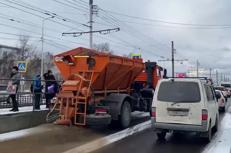 В Улан-Удэ появились «говорящие» дорожные машины