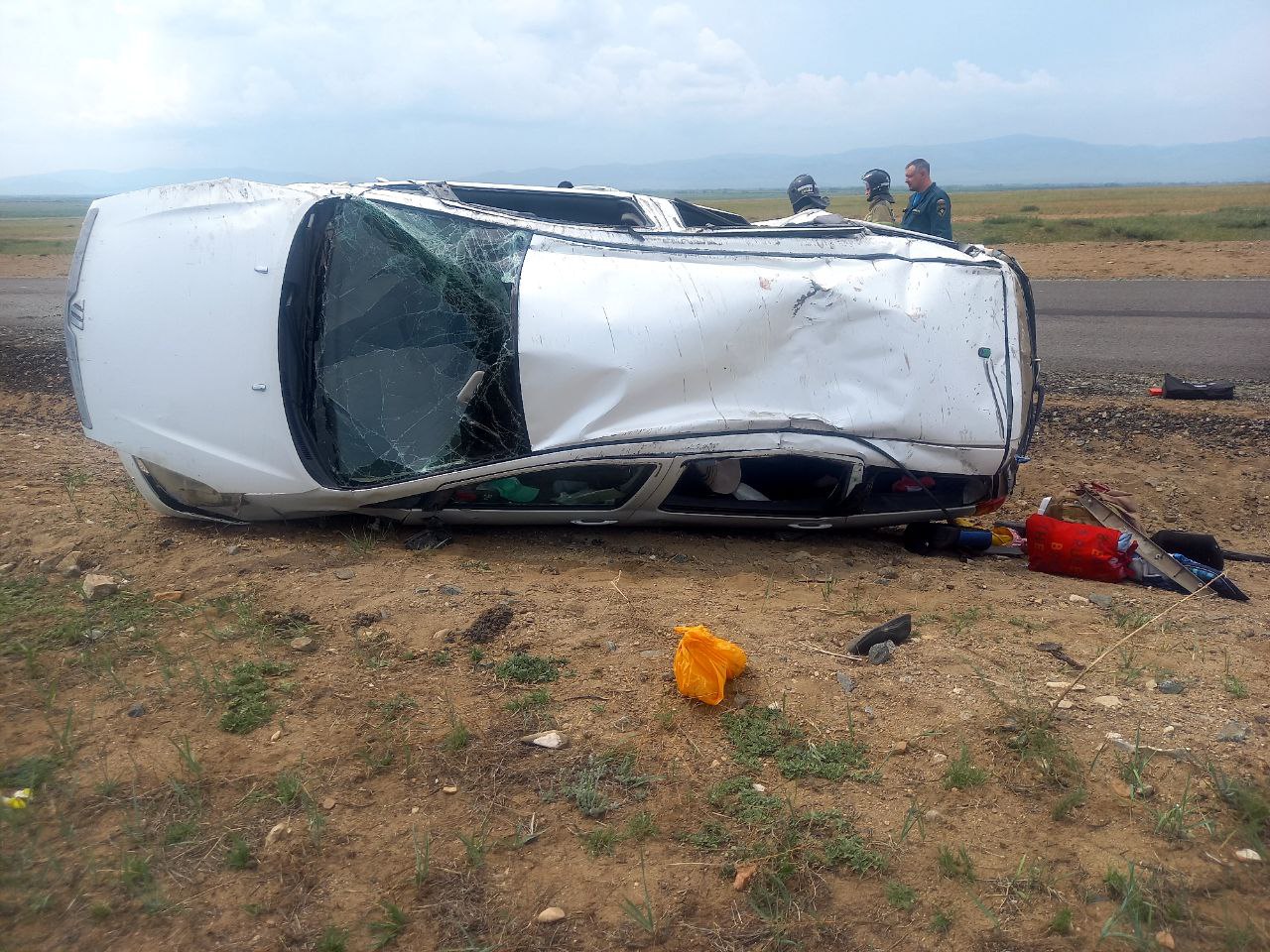 В районе Бурятии два жителя погибли в аварии