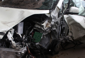 В Бурятии 39-летняя автоледи столкнулась с иномаркой 88-летнего водителя 