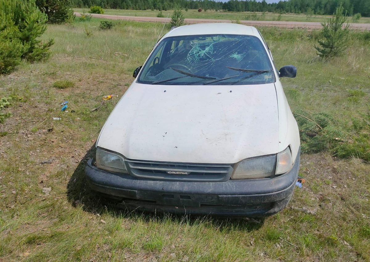 В районе Бурятии 17-летняя водитель перевернулась на автомобиле
