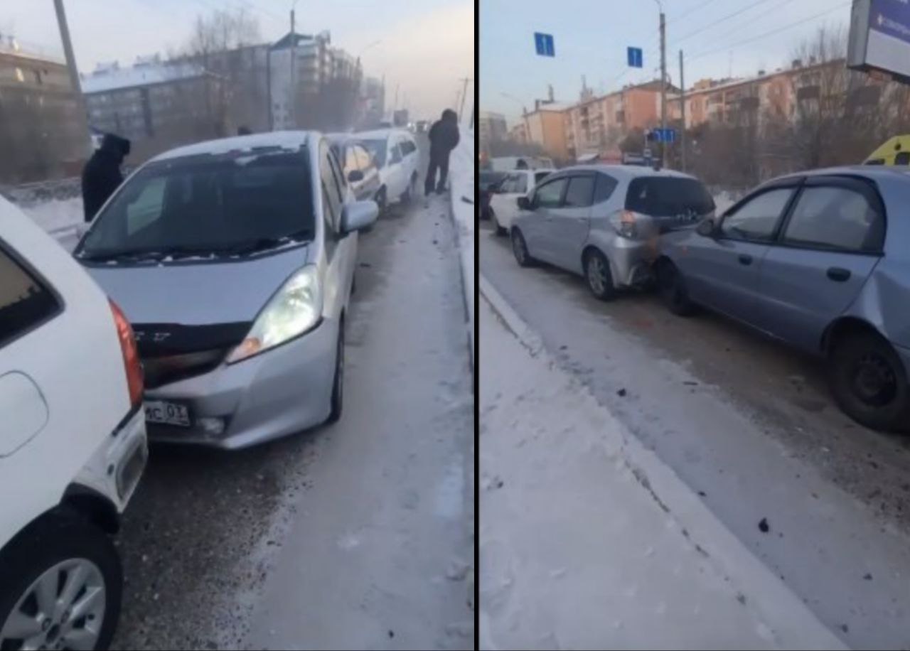 В Улан-Удэ пьяный водитель устроил массовое ДТП