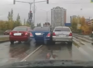 В Улан-Удэ из-за пьяного водителя в ДТП попали сразу четыре авто