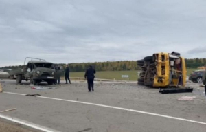 В Иркутской области возбуждено уголовное дело по факту ДТП с участием школьного автобуса