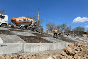 В Улан-Удэ завершился первый этап реконструкции дамбы