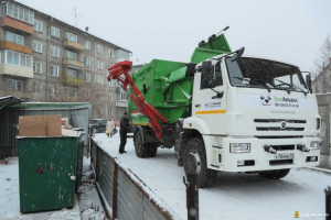 В Улан-Удэ возобновили вывоз мусора