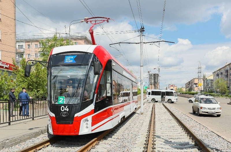 В Улан-Удэ временно изменили схему движения трамваев В Улан-Удэ временно изменили схему движения трамваев