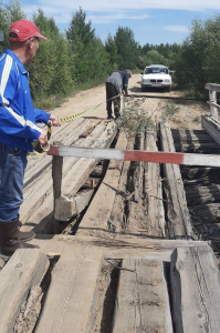 В Еравнинском районе Бурятии капитально отремонтируют старый мост