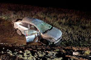 В Бурятии на трассе опрокинулась«Тойота Премио», один человек погиб