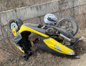 В Улан-Удэ разбился мотоциклист