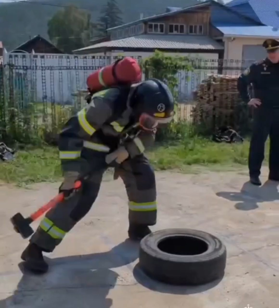 В Бурятии определят лучшего пожарного