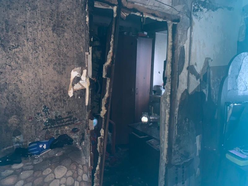 В Улан-Удэ по вине детей сгорела квартира В Улан-Удэ по вине детей сгорела квартира