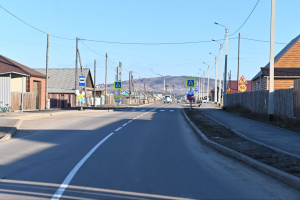 В пригородном с Улан-Удэ селе Сужа завершился капремонт дорог