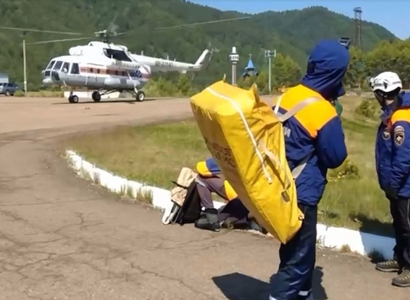 В Бурятии для спасения туристки направили вертолет