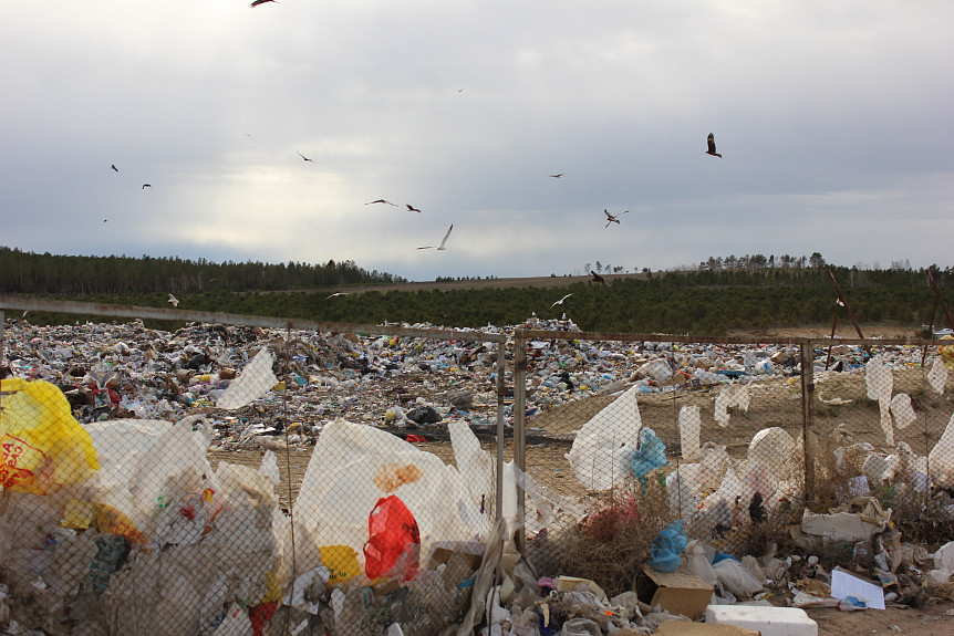В Монголии с 1 марта запретят пластиковые пакеты