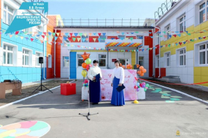 В Улан-Удэ открыли новый детсад в 140а микрорайоне