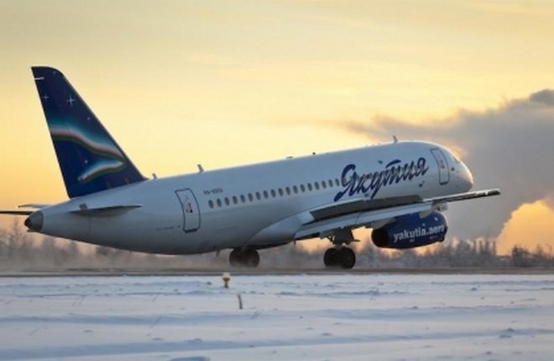 В аэропорту Чульман Boeing компании «Якутии» задел хвостом взлетную полосу