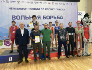 Борцы из Бурятии завоевали четыре медали на чемпионате России по спорту глухих