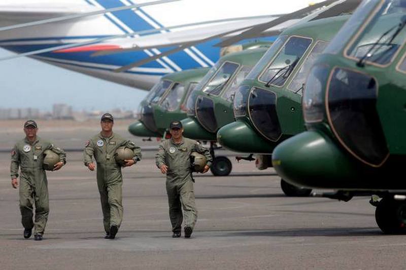 Сервисный центр по ремонту российских вертолетов открылся в Перу