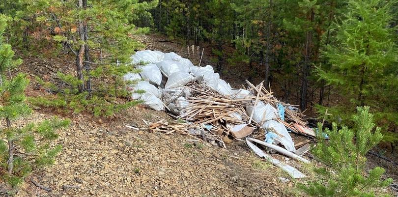 В Улан-Удэ грибники находят в лесах горы мусора 