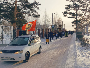 В первые дни января в Бурятии состоялся Крестный ход