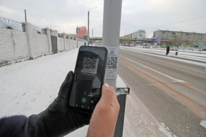 В Улан-Удэ появились светофоры с QR-кодом
