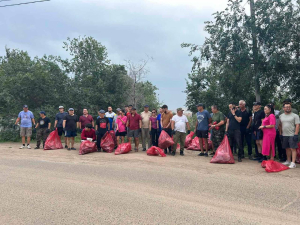 В Улан-Удэ очистили от мусора территорию набережной рек Селенга и Уда