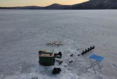 ��������� �������. Ice fishing