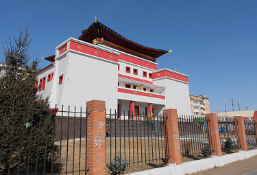 Улан-Удэ. Буддийский дацан на проспекте Строителей