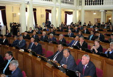 Сессия парламента Бурятии