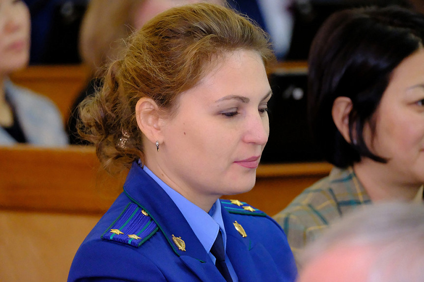 Подполковник Наталья Николаевна Халтыгеева. Бурятия. 2018 год