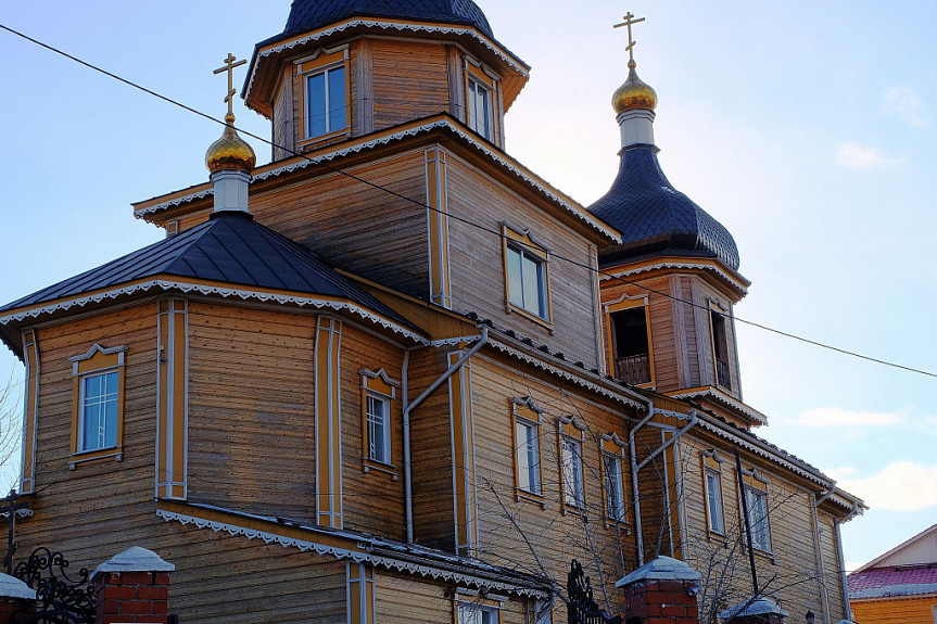 Бурятия. Объект Русской православной церкви в Улан-Удэ