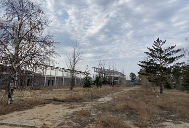 Остатки ипподрома в Улан-Удэ