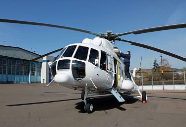 Подготовка вертолета к полету