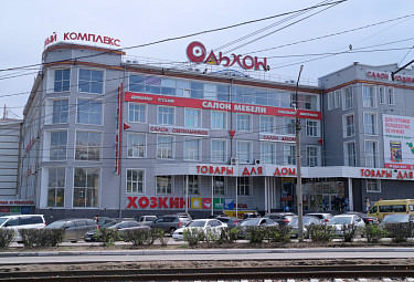 Торговый комплекс "Ольхон" в Улан-Удэ. 2022 год 