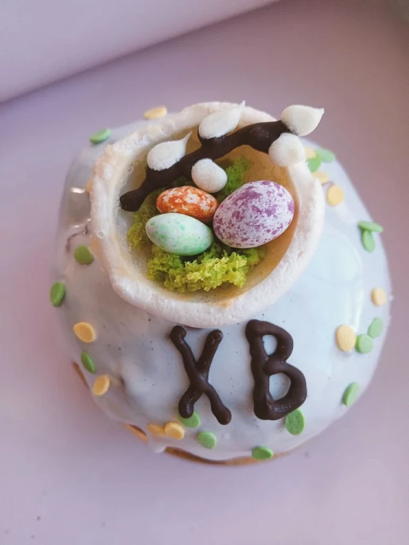 ������������ ����� � ������. ����� � �������� "��" ("������� ��������") Russian Easter bread