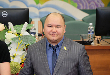 Денис Викторович Гармаев - депутат горсовета Улан-Удэ. 2019 год