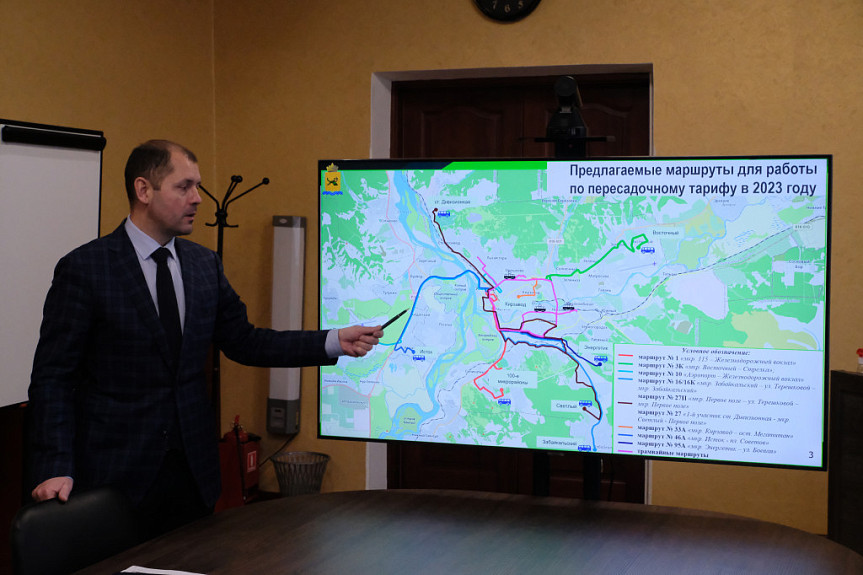 Юрий Ткачев рассказывает об изменениях в сфере пассажироперевозок в Улан-Удэ в 2023 году 