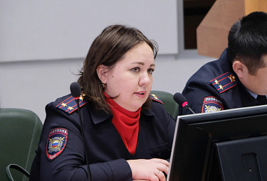 Подполковник МВД Анжелика Ташланова. Улан-Удэ