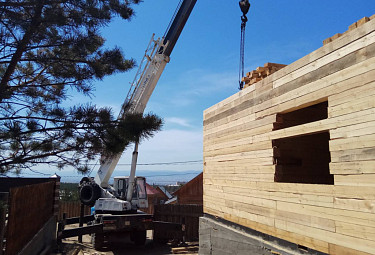 Строительство частного деревянного дома