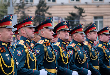 Улан-Удэ. Парад на площади Советов 9 мая 2019 года