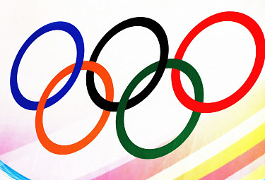 Олимпийские кольца - символ Олимпийских игр