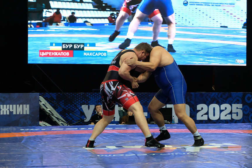 ����-���. ����� �������� (������) � ����� ���������� � ������ ������� ��������� �� 125 ��. ������ ������ ����� ��������� (5-6 ������� 2025 ����). Freestyle wrestling in Buryatia