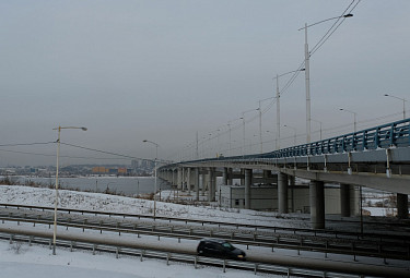 Иркутск. Новый ангарский мост