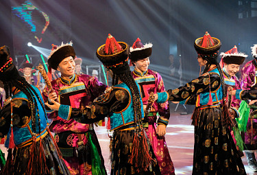 Концерт бурятского танцевального коллектива. Улан-Удэ. 2019 год