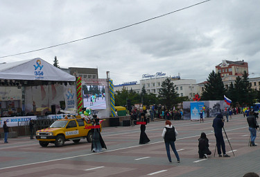 Праздник в центре Улан-Удэ