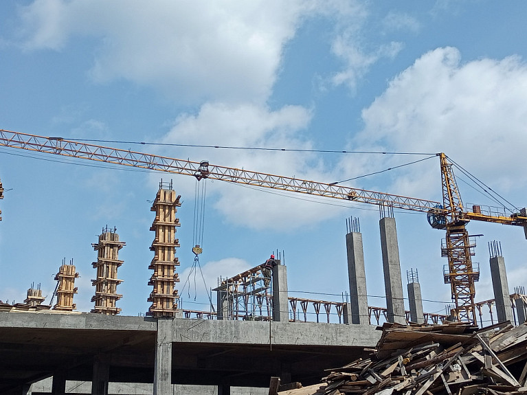 ���� ������������� ������. �������� ������������ ����. Construction area